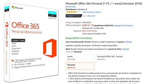 office 365 personal offerte.